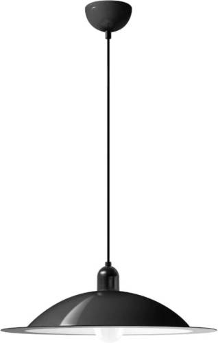 STILNOVO Lampiatta LED hanglamp, Ø 50cm, zwart