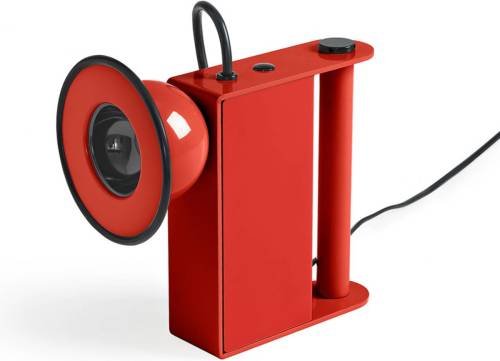 STILNOVO Minibox LED tafellamp, rood