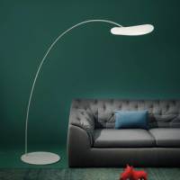 STILNOVO Mr. Magoo LED booglamp, dimbaar, Ra90