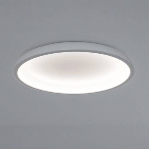 STILNOVO Reflexio LED plafondlamp, Ø65cm wit