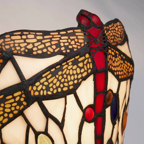 Searchlight Wandlamp Dragonfly in Tiffany-stijl