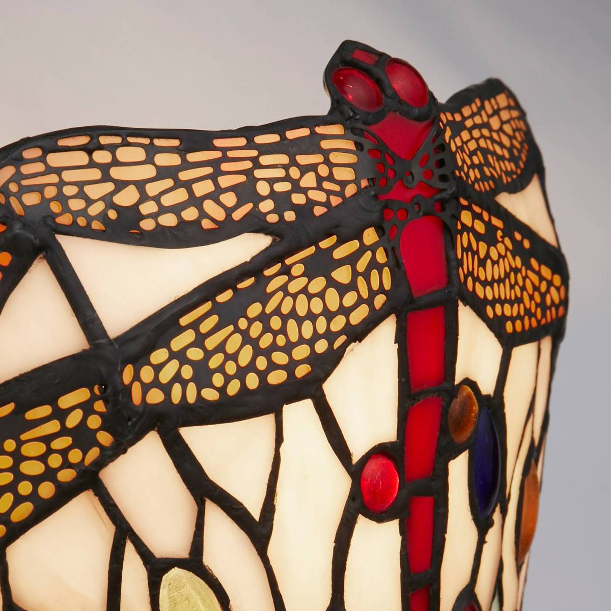 Searchlight Wandlamp Dragonfly in Tiffany-stijl