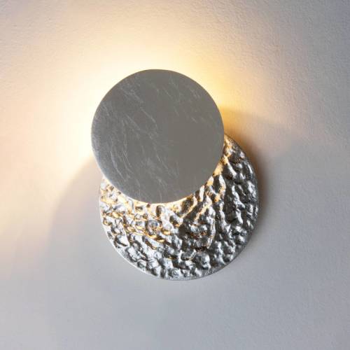 HOLLÄNDER LED wandlamp Coronare Piccolo, zilver