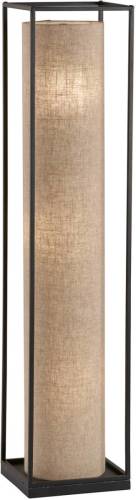 Fischer & Honsel Vloerlamp Thor, frames, hoogte 115cm, zand/zwart