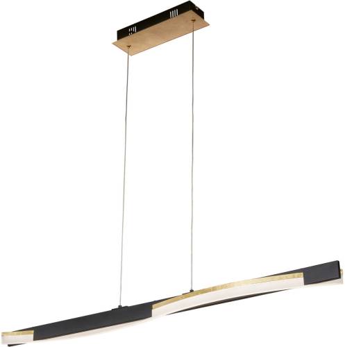 Fischer & Honsel LED hanglamp Bridge afstandbediening dim CCT zwart