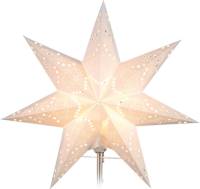 STAR TRADING Papieren vervangster Sensy Star wit Ø 34 cm