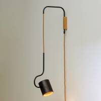 Domus Wandlamp Bocal met handdimmer en stekker
