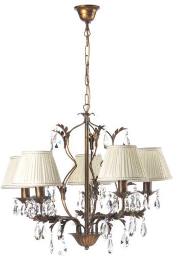 ONLI Kroonluchter KAREN 5-lamps Bronz