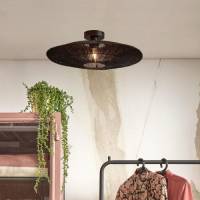 Good & Mojo Good & Mojo Iguazu plafondlamp Ø55cm zwart