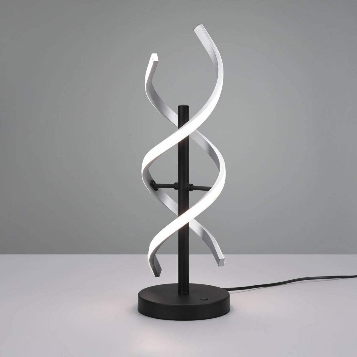 Trio Lighting Sequence LED tafellamp, dimbaar, CCT, aluminium