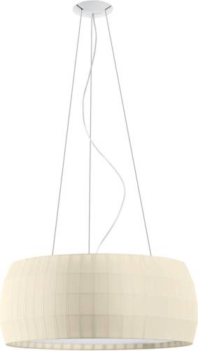 Carpyen Hanglamp Isamu, parelwit, Ø 77cm