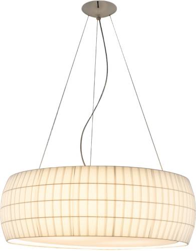 Carpyen Hanglamp Isamu, parelwit, Ø 118cm