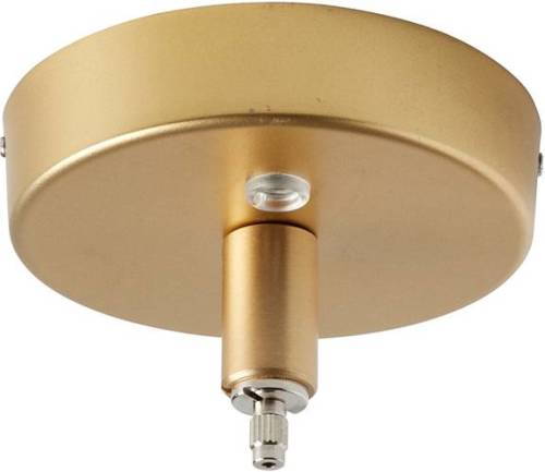 Carpyen Hanglamp Rebound, marmer zwart, leer zwart