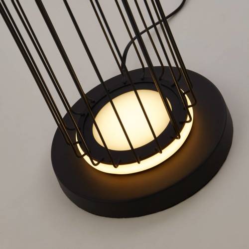 Searchlight LED vloerlamp Cage in kooidesign