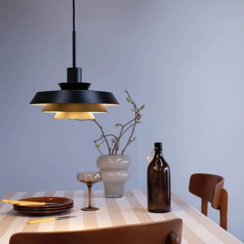 Dyberg Larsen DL30 hanglamp Ø 30 cm, zwart