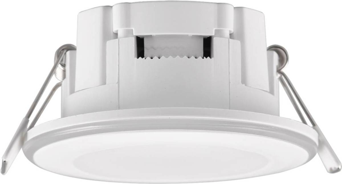 Trio Lighting LED downlight Argus RGBW afstandsbed. Ø8cm wit