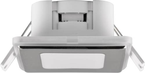 Trio Lighting LED inbouwlamp Nimbus IP44 8,5x8,5cm 830 chroom