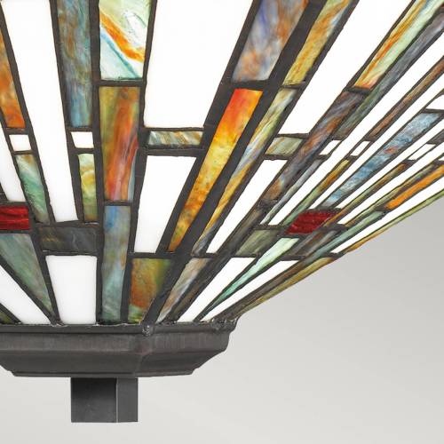 QUOIZEL Plafondlamp Maybeck in Tiffany-design