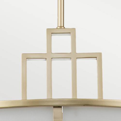 FEISS Hanglamp Fusion, messing naturel