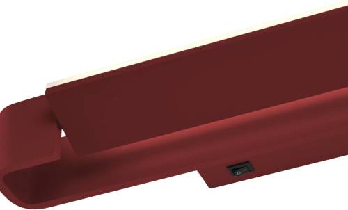 HELL LED wandlamp Box, draaibaar, indisch rood