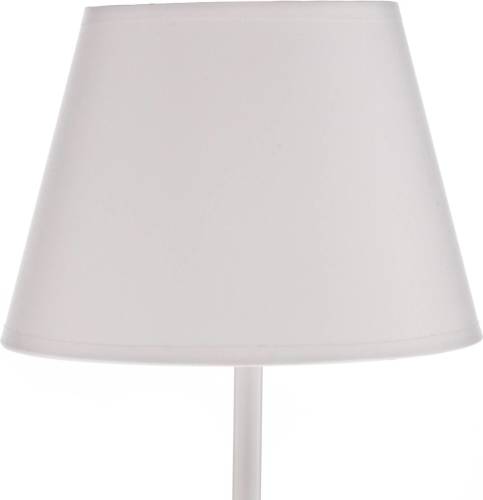 Luminex Tafellamp Soho, conische hoogte 33 cm, wit