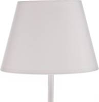 Luminex Tafellamp Soho, conische hoogte 33 cm, wit