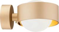 EULUNA Wandlamp Mado van staal, messing, 1-lamp