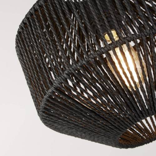 Searchlight Hanglamp Wicker, 1-lamp