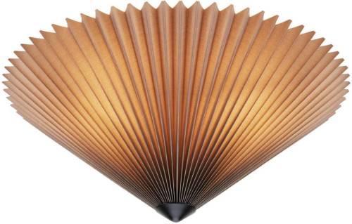 Markslöjd Plisado plafondlamp, grijs, Ø 50 cm