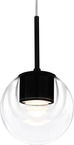 Kundalini Dew LED hanglamp, 1-lamp zwart