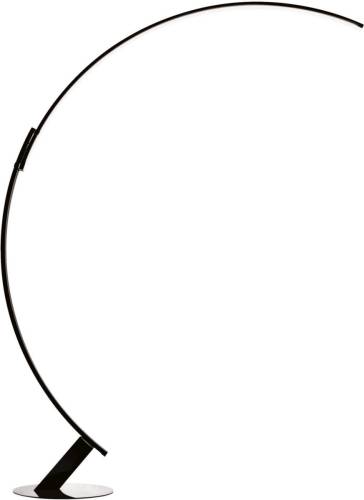 Kundalini Kyudo LED vloerlamp, zwart