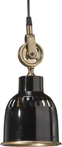 PR Home Cleveland hanglamp 14 cm zwart/messing