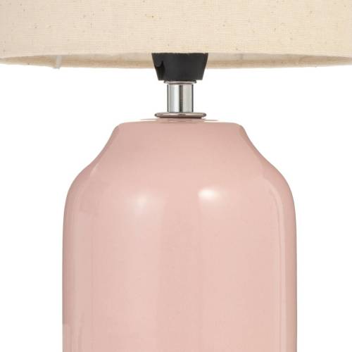 Pauleen Sandy Glow tafellamp, crème/roze