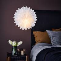 Markslöjd Solina decoratieve ster, hangend, wit, Ø 45 cm