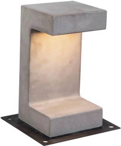 Zambelis LED sokkellamp E191 van beton, hoogte 30 cm