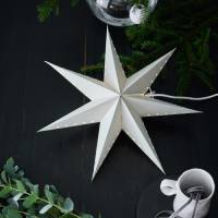 Markslöjd Lively decoratieve ster, hangend, grijs, Ø 45 cm