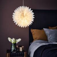 Markslöjd Hangende decoratieve ster Solina, grijs, Ø 45 cm