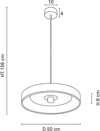 Market Set Portinatx hanglamp Ø 50 cm wit