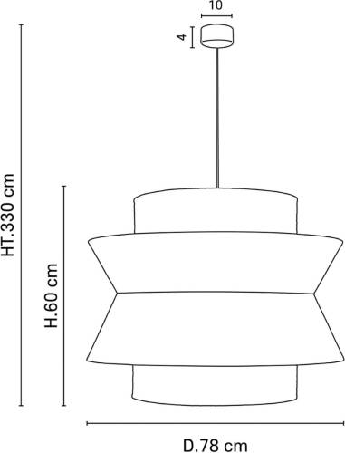 Market Set Singapour XXL hanglamp massala/pink