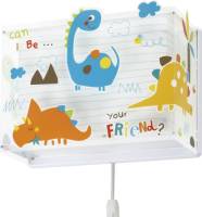 Dalber Wandlamp voor kinderen Dino's met stekker