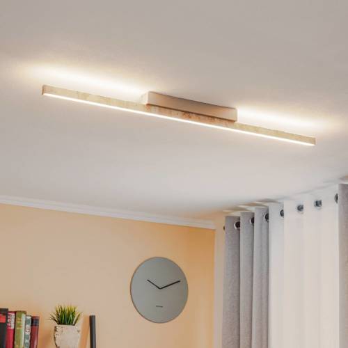 quitani Zino LED plafondlamp leisteen goud 38W