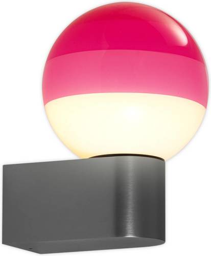 Marset Dipping Light A1 LED wandlamp, roze/grijs