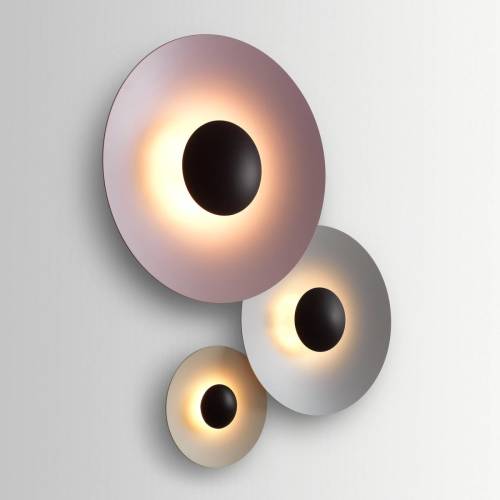 Marset Ginger 20C LED wandlamp Ø19,5 steengrijs