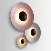 Marset Ginger 32C LED wandlamp Ø32cm steengrijs