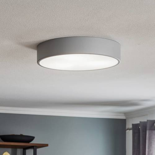 TEMAR LIGHTING Plafondlamp Cleo 400, sensor, Ø 40cm grijs