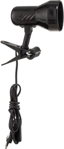 TEMAR LIGHTING Klemlamp KD Black met stekker, fitting E27