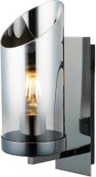 Lucea Wandlamp Padrela, zwart-chroom, 1-lamp