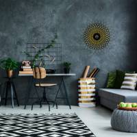 Opviq Wandlamp Fellini MR-987 gatenpatroon Ø50cm zwart