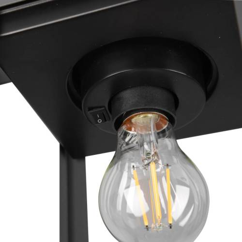 Trio Lighting Sokkellamp Lunga met schemersensor