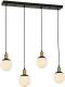 Avonni Hanglamp AV-1838-4Y-BSY balken, 4-lamps